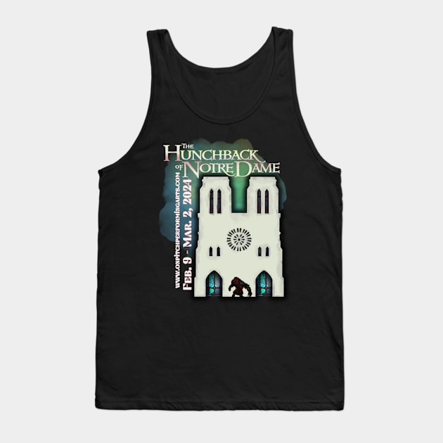 OPPA! Hunchback Merch Tank Top by On Pitch Performing Arts